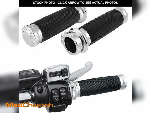 Lot 74-14425536 - DREMIZER 1 Inch/25mm Universal Motorcycle Handle Grips Handlebar Grips Cable Throttle Compatible wit...
