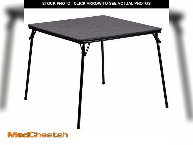 Lot 74-12555322 - Flash Furniture Madison 5-Piece Folding Card Table and Chairs Set, Portable Event Table and Chairs S...