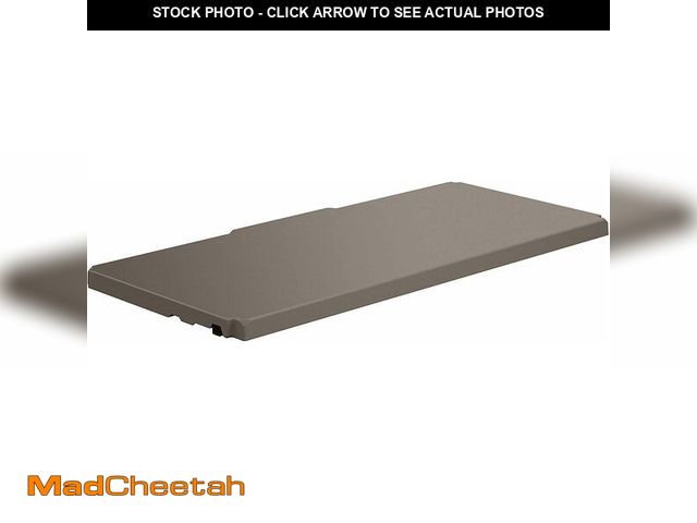 Lot 74-12695923 - Suncast 38" Platinum Storage Cabinet Shelf for Mega Tall Storage Cabinet, 17.5" Deep, Steel Reinforc...