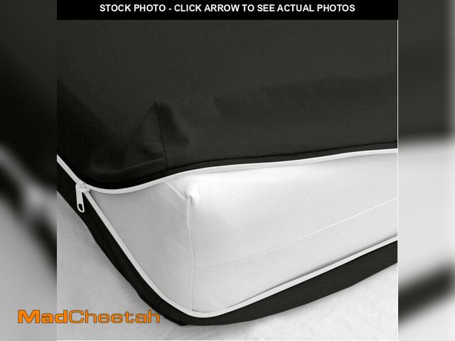 Lot 74-13541917 - D&amp;J Zipper Fitted Sheet Made of 100% Pure Microfiber Fabric Super Soft- Twin Size Upto 12 Inch D...