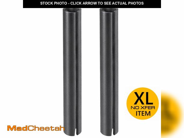 Lot 74-13673434 - Maasechs 2 Pack 72 Inch Plastic Hinges Sleeve Only for Shower Doors with Continuous Hinge Outside Di...