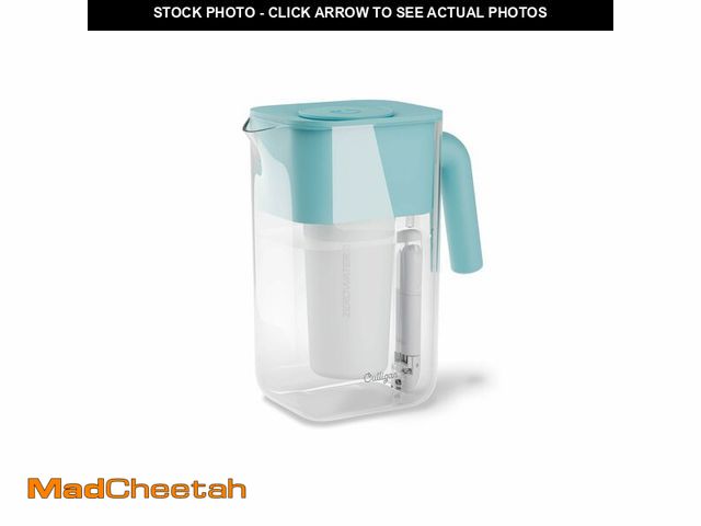 Lot 74-13948820 - Culligan with ZeroWater Technology 10-Cup Water Filter Pitcher Ã¢â¬â Includes 5-Stage Advanced Wa...