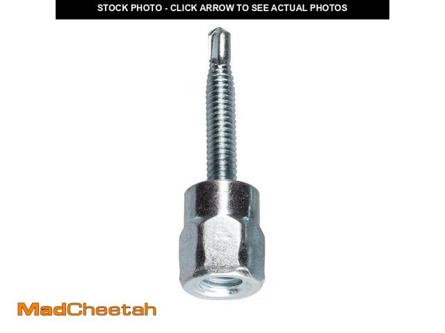 Lot 74-12768599 - Simpson Strong-Tie RSV37112 Steel Rod Hanger 1/4 in. x 1-1/2 in. Vertical Threaded Anchor for 3/8 in...