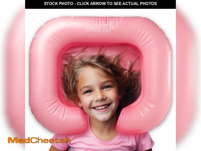 Lot 74-13541516 - Circa Air Portable Shampoo Bowls For Home - Inflatable Hair Washing Station for Kids, Basin For Bedr...