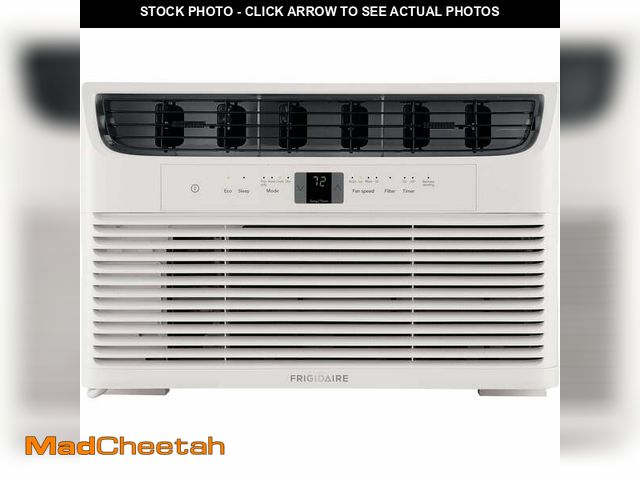 Lot 74-13148924 - Frigidaire 6,000 BTU Window Room Air Conditioner up to 250 Sq Ft, White - UNUSED