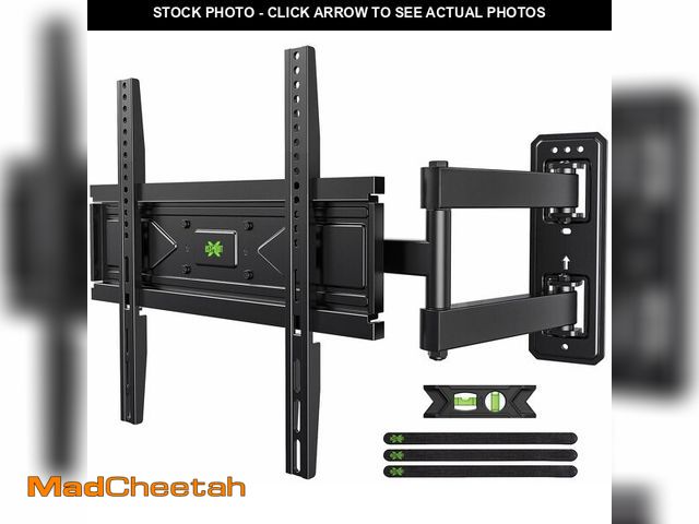 Lot 74-13575905 - USX MOUNT Swivel TV Wall Mount for 26-60 Inch TVs up to 80 lbs, Single Articulating Arm, Full Motion...
