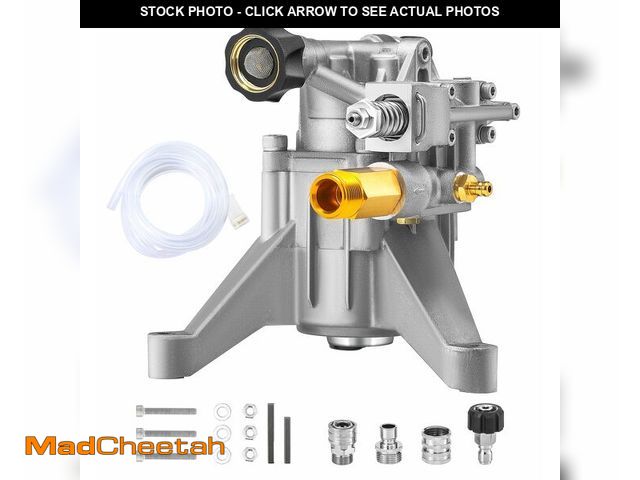 Lot 74-14269744 - M MINGLE 7/8" Shaft Vertical Pressure Washer Pump - 3000 PSI Power Washer Pump - Compatible with Tro...