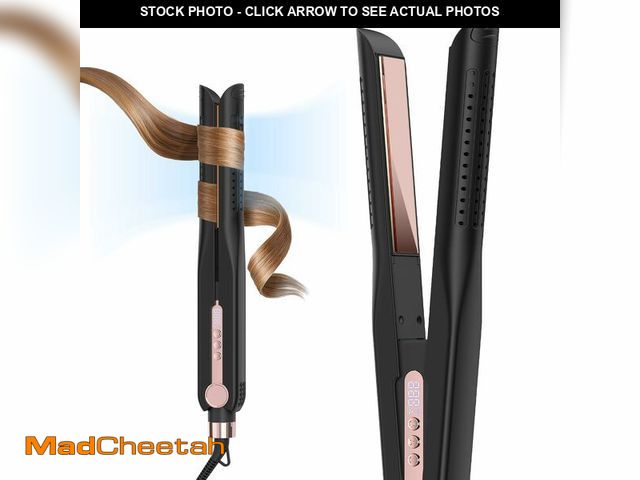 Lot 74-14385135 - SKIMI Airflow Styler 2.0 Titanium Flat Iron Hair Straightener &amp; Curling Wand, 96 Cool Air Vents ...