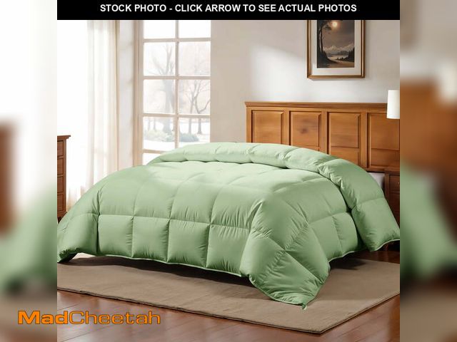 Lot 74-13043823 - Lux Decor Collection King Size Comforter - Down Alternative Single Quilted Comforter with Corner Tab...