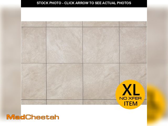 Lot 74-13047623 - PALLET OF 12 Portland Stone Gray 18 in. x 18 in. Glazed Ceramic Floor and Wall Tile (204 sq. ft. /To...