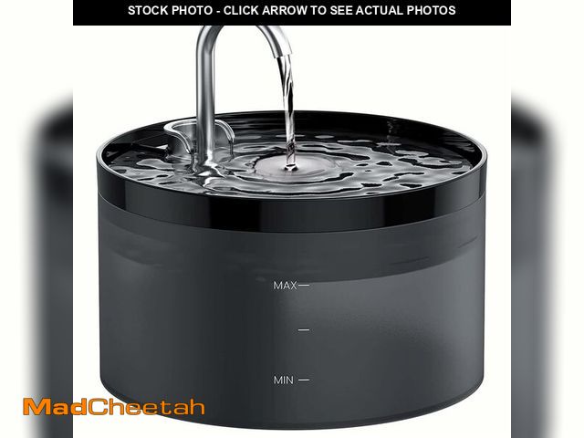 Lot 74-12970522 - Cat Water Fountain: Dog Bowl Fountains - Automatic Pet Dispenser - Dogs Drinking Waterer Bowls Indoo...