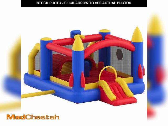 Lot 74-12809379 - VEVOR Inflatable Bounce House, Outdoor High Quality Playhouse Trampoline, Jumping Bouncer with Blowe...