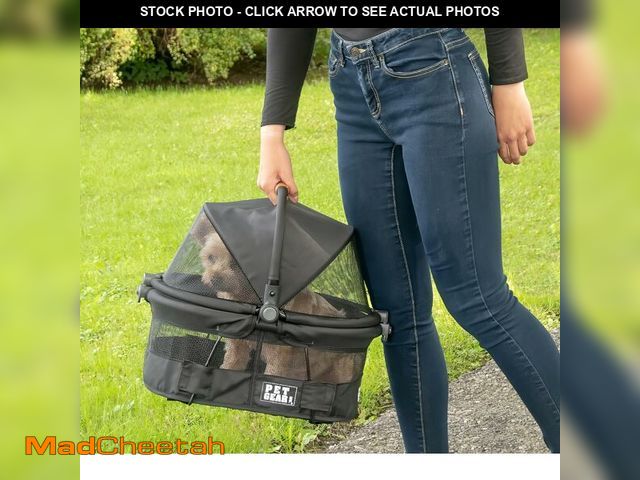 Lot 74-13710306 - Pet Gear No-Zip View 360 Ultra Lite Pet Safety Carrier &amp; Car Seat for Small Dogs &amp; Cats Push...