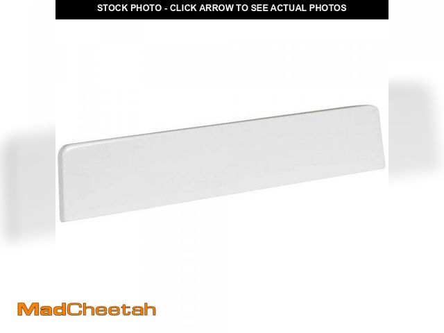 Lot 74-12365147 - Glacier Bay 21 in. W Cultured Marble Vanity Sidesplash in White - UNUSED