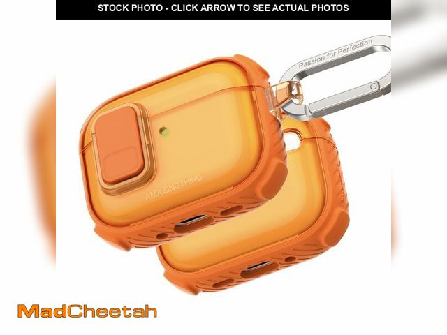Lot 74-14206036 - AMAZINGTHING for AirPods Pro 3 [Titan PRO Guardian] Case, MagSafe and Apple Watch Charger Compatible...