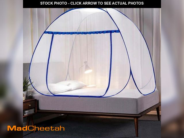 Lot 74-14071584 - JOGGEIL Mosquito Tent for Bed, Pop Up Mosquito Net 71 x 79 Inches (1.8m x 2m), Instant Setup,High De...