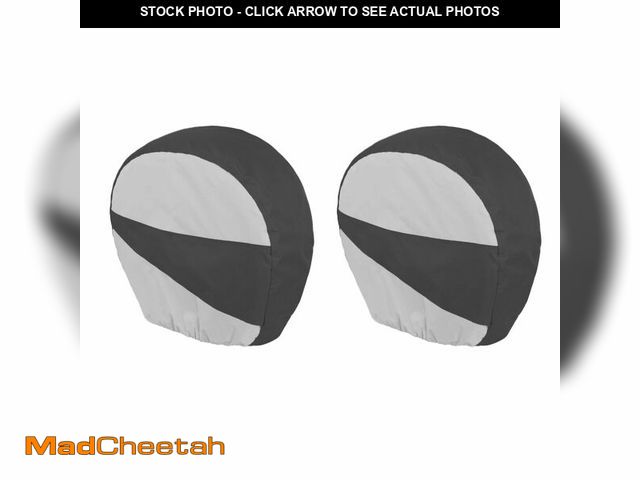 Lot 74-12602588 - Explore Land Tire Covers 2 Pack - Tough Wheel Protector for Truck, SUV, Trailer, Camper, RV Universa...