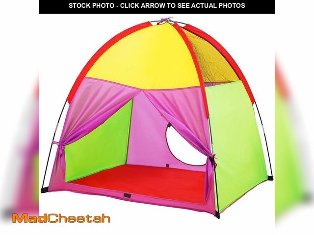 Lot 74-12698348 - ATDAWN Kids Play Tent, Pop Up Tent for Kids, Camping Playground, Indoor/Outdoor Children Playhouse f...