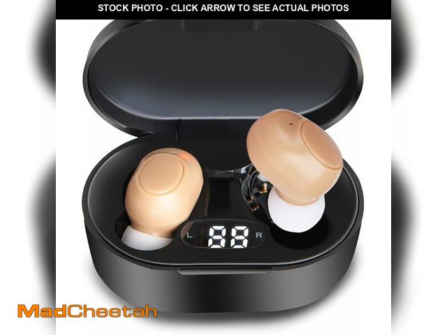 Lot 74-10822975 - CIS Hearing Aids, Miniature Hearing Amplifiers for Adults with Noise Cancelling, Rechargeable Hearin...