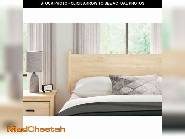 Lot 74-13769033 - Signature Design By Ashley Cabinella Beige Full Panel Headboard - UNUSED