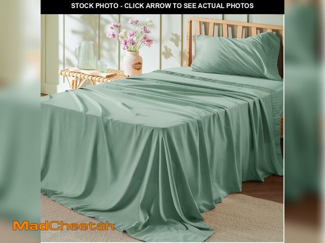 Lot 74-13566796 - Bedsure Twin Sheets Set - 3 Pieces Soft Twin Bed Sheets - Breathable &amp; Cooling - Hotel Luxury - ...