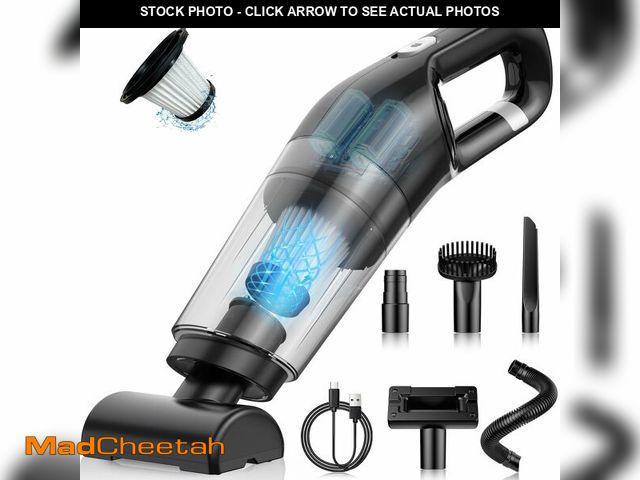 Lot 74-13721682 - Yedop Handheld Vacuum Cordless, 26,000 Pa High Power Suction, Portable Rechargeable Car Vacuum Clean...