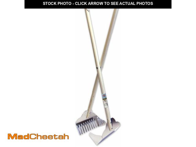 Lot 74-13011452 - Spotty Easy Pet Dog Waste Pick Up Metal Tray Lightweight Scissor Pooper Scooper with Rake - UNUSED