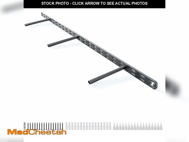 Lot 74-13697622 - 1pc Floating Shelf Bracket Heavy Duty,Decorative Floating Shelf Hardware Hidden Black Metal Fireplac...