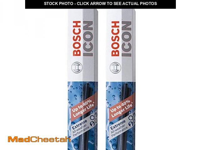 Lot 74-12154142 - BOSCH 26A16A ICON Beam Wiper Blades - Driver and Passenger Side - Set of 2 Blades (26A &amp; 16A) - ...