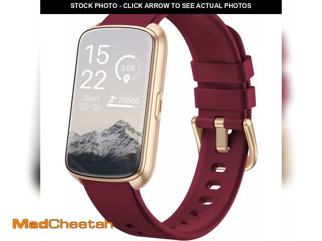 Lot 74-13768936 - Fitness Tracker, Smart Watch for Women Men with 24/7 Heart Rate/Blood Pressure/Blood Oxygen Monitor,...