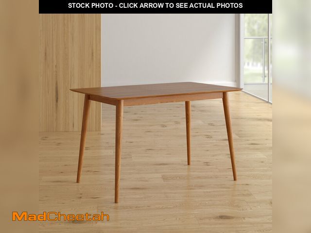 Lot 74-12570025 - Solid Wood Dining Table 48" x 30" - UNUSED