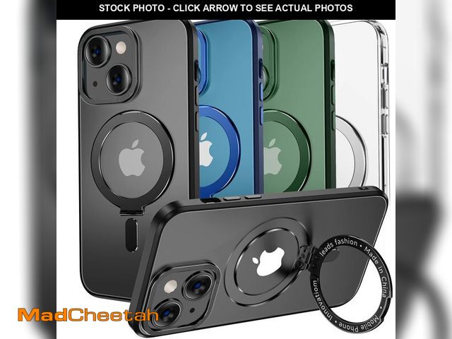 Lot 74-13627396 - MAGIC JOHN for iPhone 13 Case/iPhone 14 Case(6.1 inch) [Compatible with Magsafe] [with Magnetic Meta...