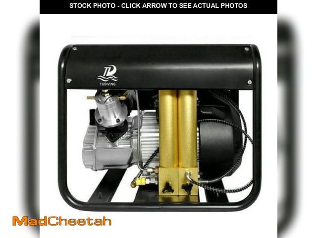 Lot 74-12474175 - TUDIVING PCP Air Compressor  4500psi/300bar Auto Stop Air Pump  Inner Two Stage Filter for Paintball...