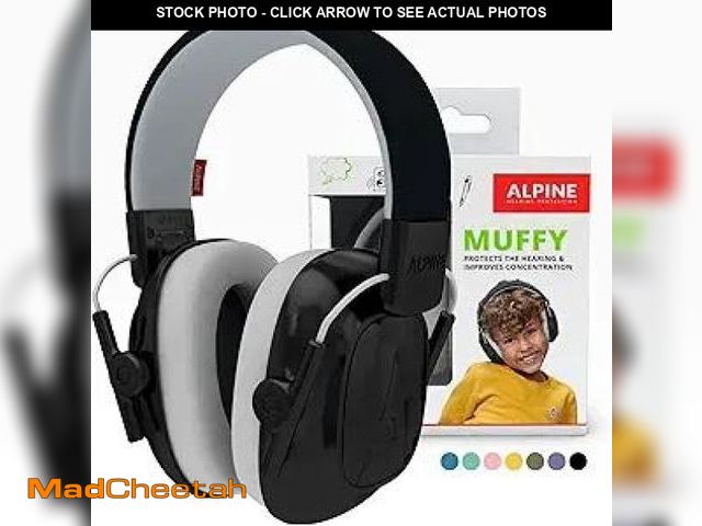 Lot 74-12126992 - Alpine Muffy Kids - Hearing Protection - CE &amp; ANSI Certified - Adjustable for Ages 3-16 years - ...