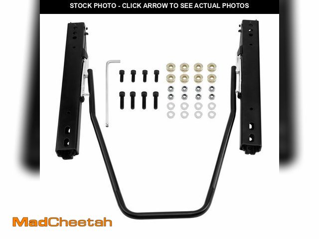 Lot 74-14482089 - Universal Seat Slider, Dual Locking Rails Brackets Kit for Racing seat - UNUSED