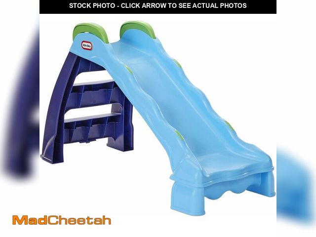 Lot 74-14348849 - Little Tikes 2-in-1 Indoor-Outdoor Wet or Dry Slide, Dark_blue - UNUSED