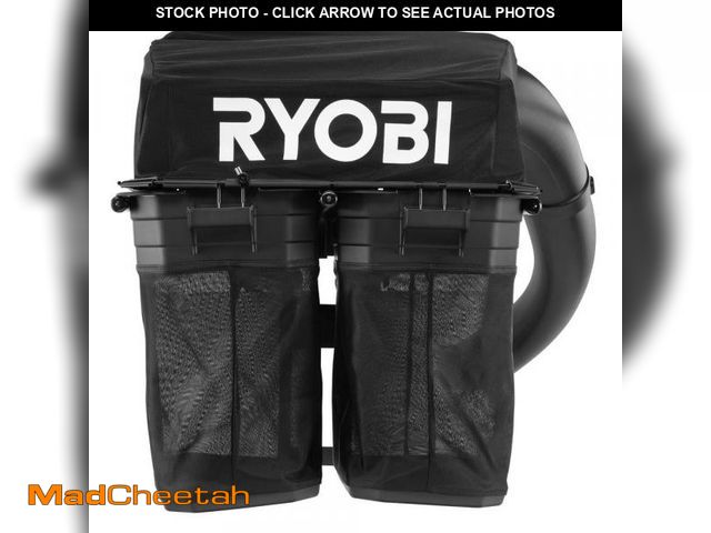 Lot 74-12463128 - RYOBI Bagger for RYOBI 80V HP 42 in. Zero Turn Riding Lawn Mower - UNUSED