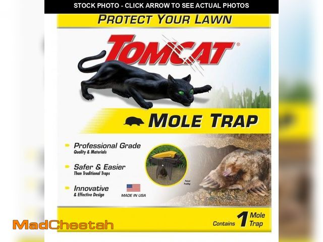 Lot 74-12314172 - Tomcat Mole Trap, Innovative and Effective Mole Remover Trap Kills Without Drawing Blood, Reusable a...