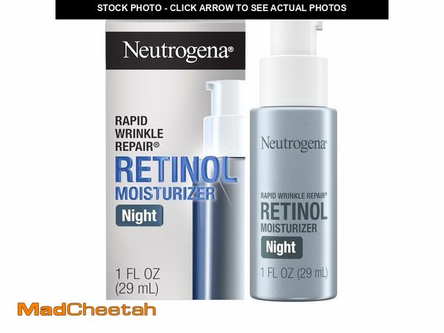 Lot 74-13546459 - Neutrogena Rapid Wrinkle Repair Retinol Night Face Moisturizer, Daily Anti-Aging Face Cream with Ret...