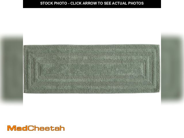 Lot 74-14067230 - Eddie Bauer - Bathroom Rug, 100% Soft Plush Tufted Cotton Runner Rug, Highly Absorbent, Quick-Dry, a...