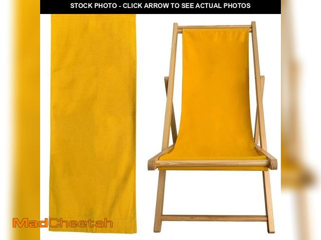 Lot 74-12313709 - TBACW Replacement Canvas Replacement Cloth for Patio Lounge Chair Beach Sling Chair Reclining Beach ...