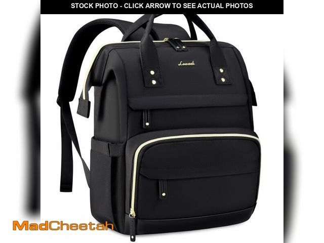 Lot 74-12456071 - LOVEVOOK Laptop Backpack for Women, 15.6 Inch Work Business Backpacks Purse with USB Port, Large Cap...