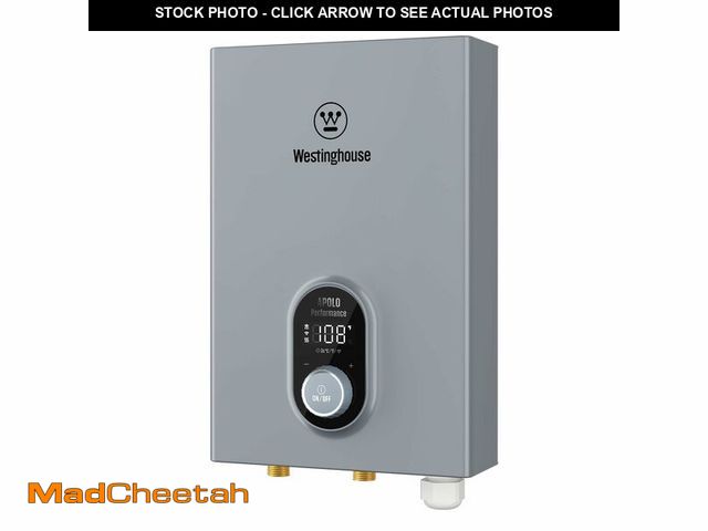 Lot 74-13690066 - Unable to Test - Westinghouse 14kW 240V Smart WiFi Tankless Water Heater Electric, Compatible with A...