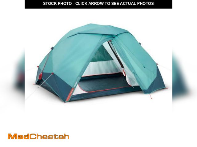 Lot 74-12263841 - Decathlon Quechua  2 Second Easy Waterproof Pop up 43.3 Inches  2 Person Camping Tent  9.6 Lbs - UNU...