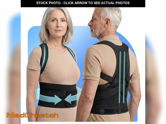 Lot 74-14150899 - New for 2026 Ã¢â¬â Posture Corrector for Seniors Women &amp; Men, Advanced Full Back Brace Suppor...