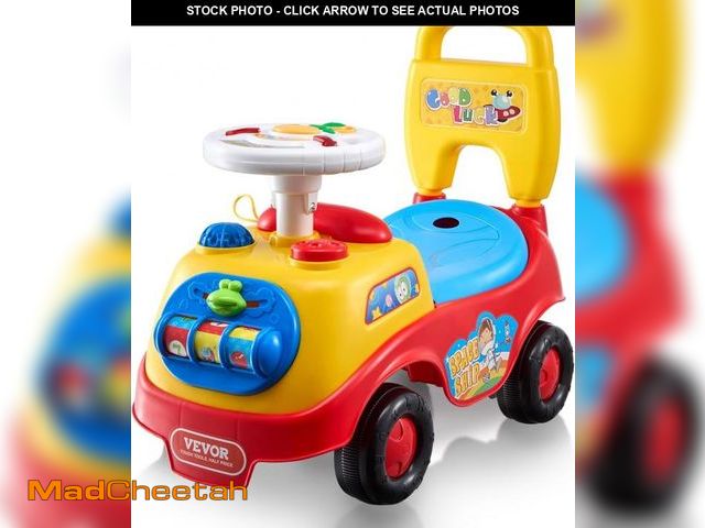 Lot 74-12096604 - VEVOR Ride On Push Car for Toddlers, Ages 19+ Months, Ride Racer, Sit to Stand Toddler Ride On Toy, ...