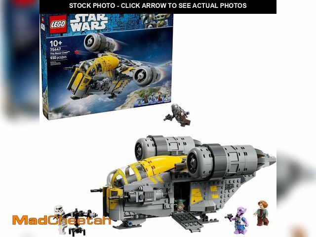 Lot 74-14446934 - LEGO Star Wars: The Mandalorian and Grogu The Razor  Building Toy - Build and Display Set for Boys &...