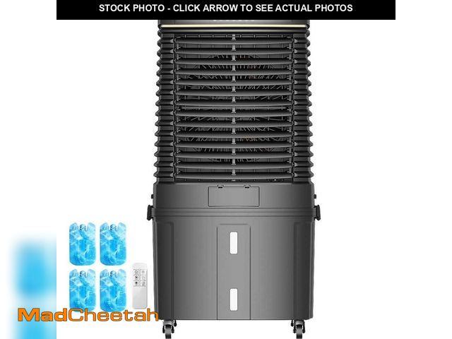 Lot 74-14306644 - AIRJOYHI 4000 CFM 3-Speed Portable Evaporative Cooler Air Conditioner(Swamp Cooler) for 1000 sq. ft....