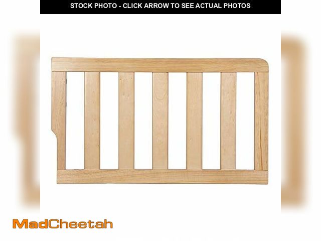 Lot 74-12664237 - Dream On Me Universal Convertible Crib Toddler Guard Rail, Natural, 21x13x13 Inch (Pack of 1) - UNUS...