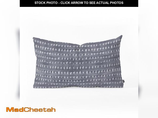 Lot 74-1966424 - East Urban Home Holli Zollinger Bogo Demi Rain Light Lumbar Pillow ERBS1577 - UNUSED